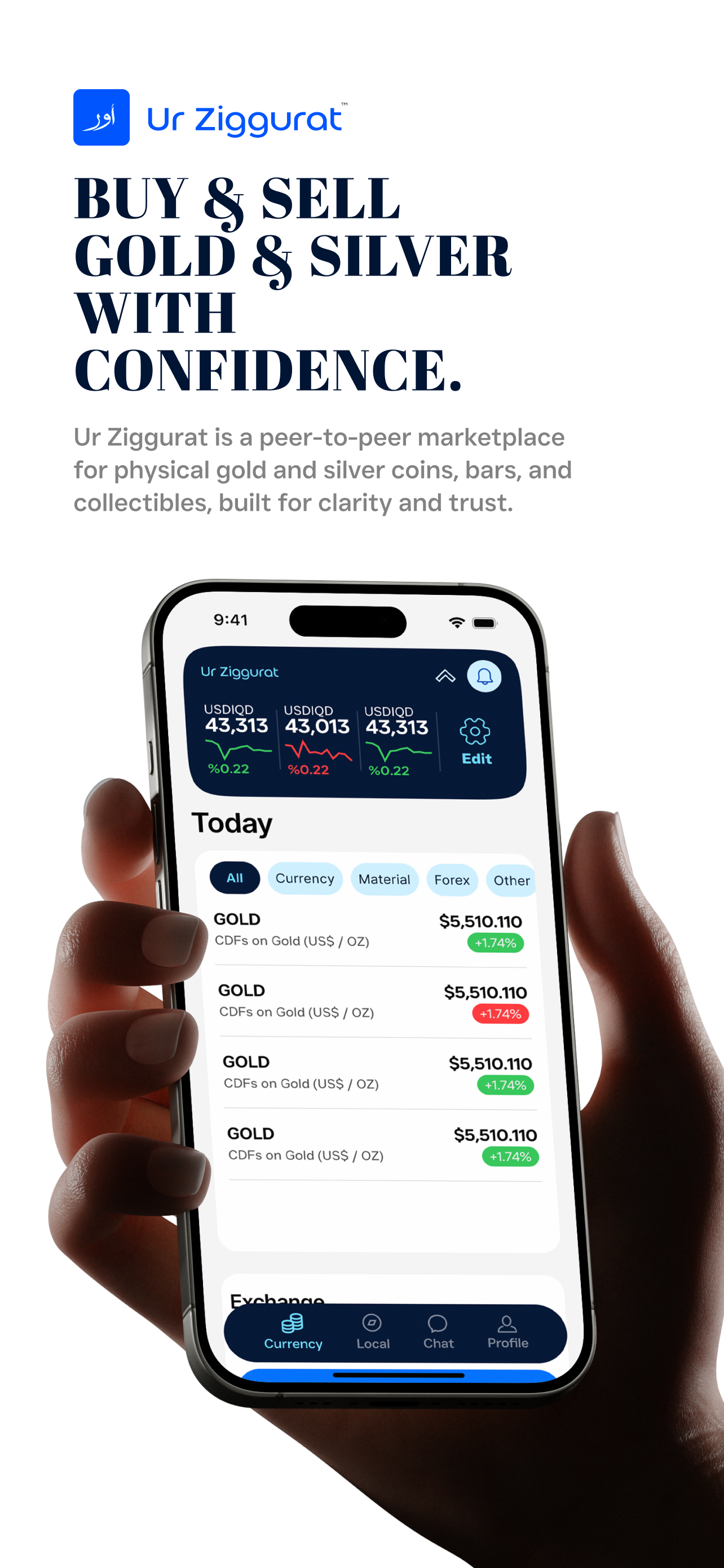 Create Buy or Sell trade cards instantly